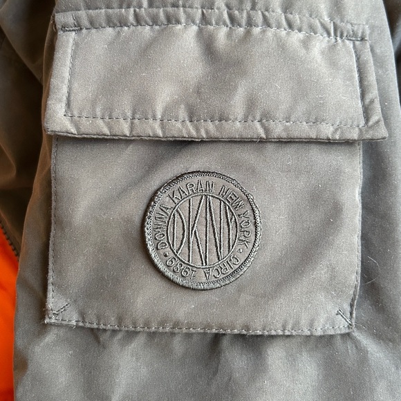 DKNY Anorak Parka Jacket Size Small - Picture 10 of 16